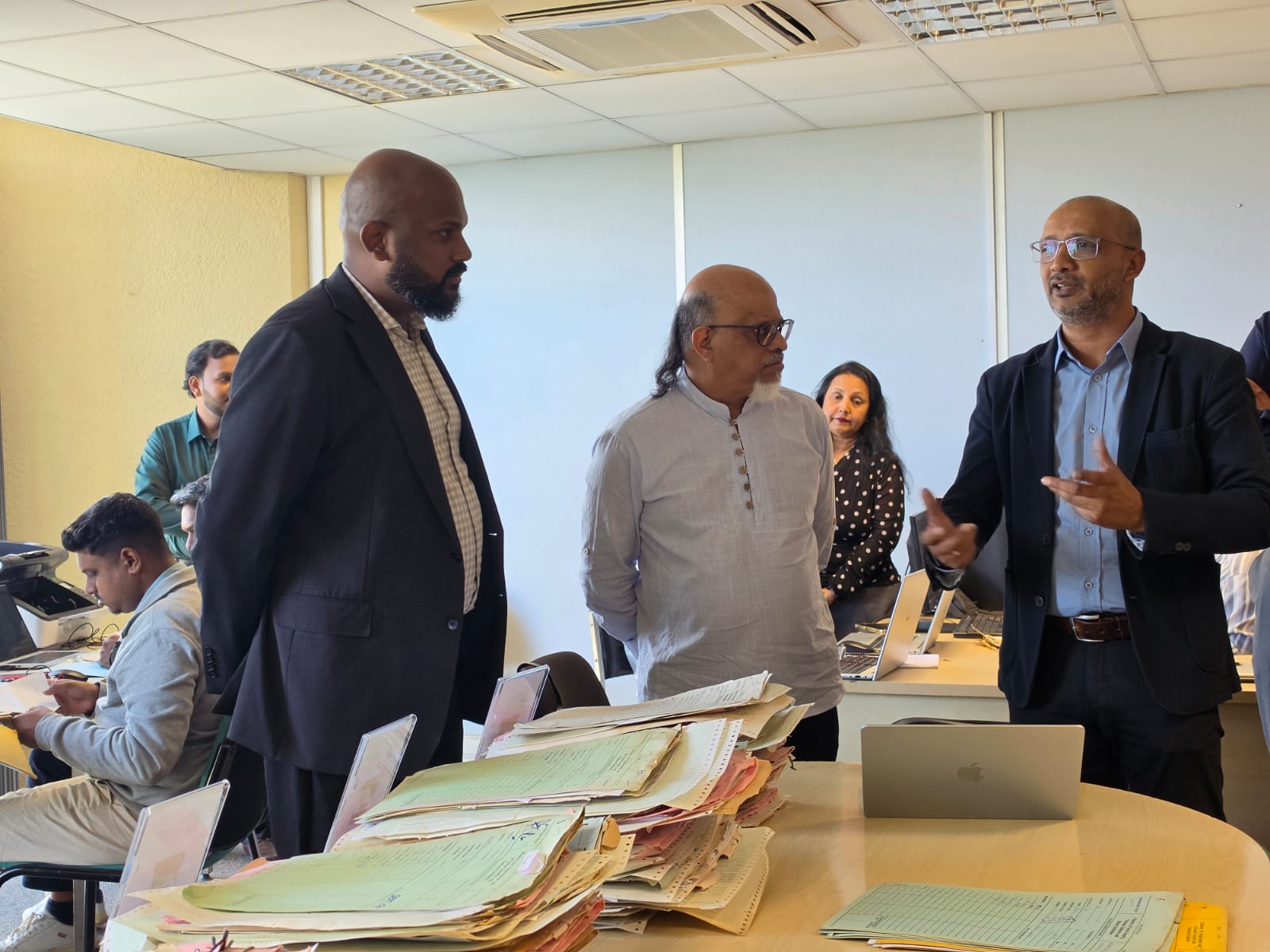 Lancement du projet de numérisation massive des dossiers des bénéficiaires